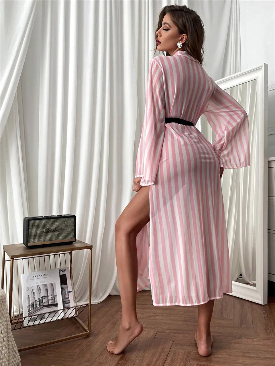 Bellvian™ What To Say Robe - Sleeping Wear