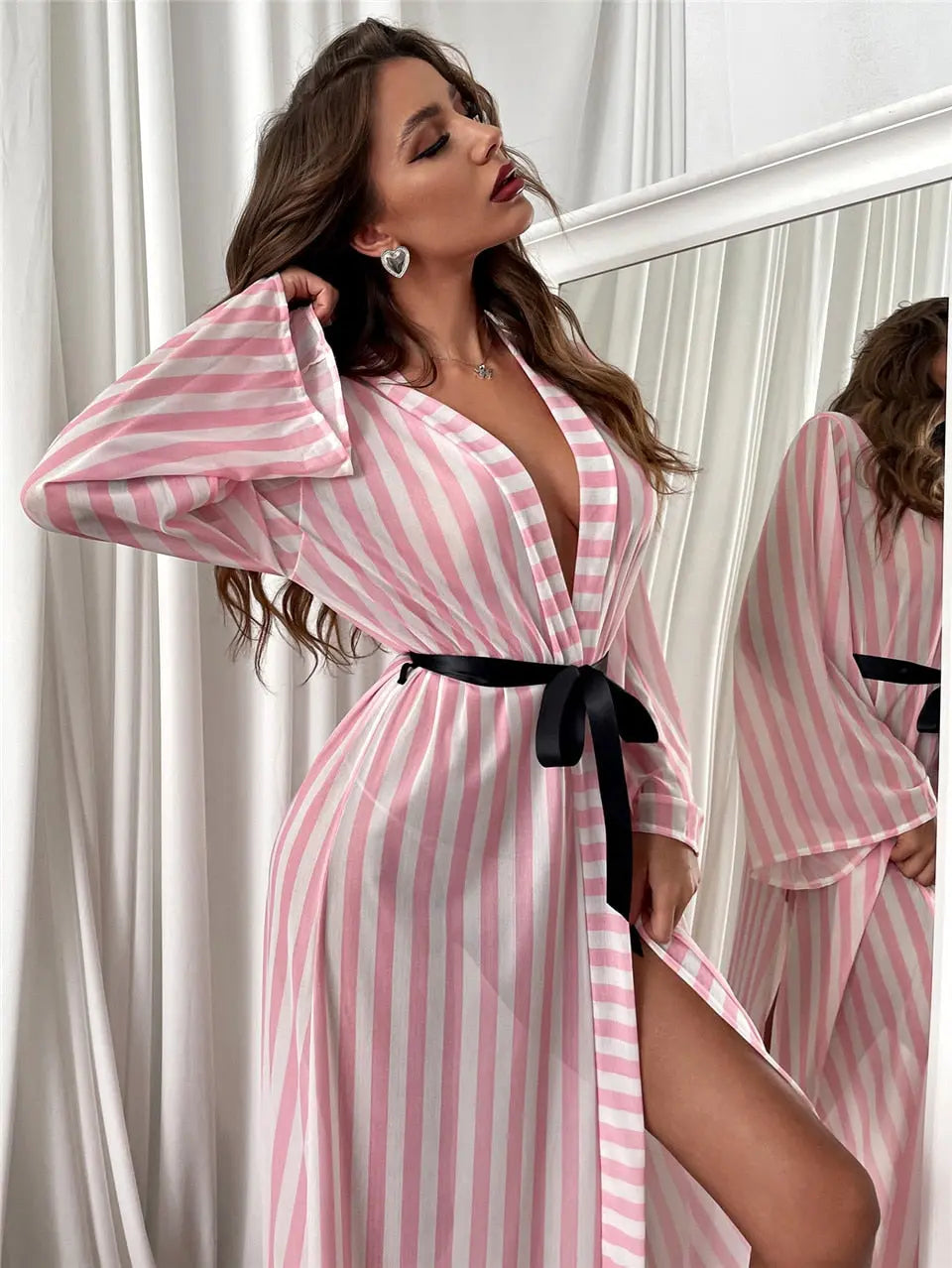 Bellvian™ What To Say Robe - Sleeping Wear