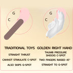 Bellvian™ Realistic Finger Flapping Clitoris G Spot Vibrator