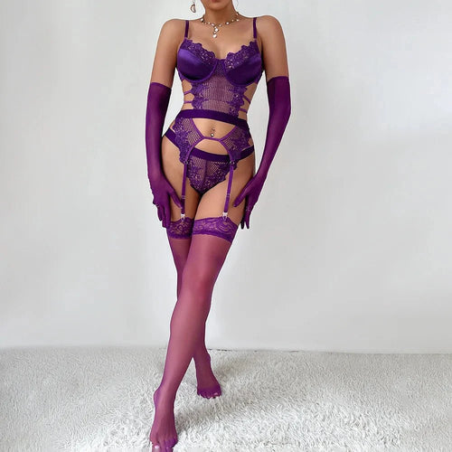 Amethyst Dreams Lingerie Set