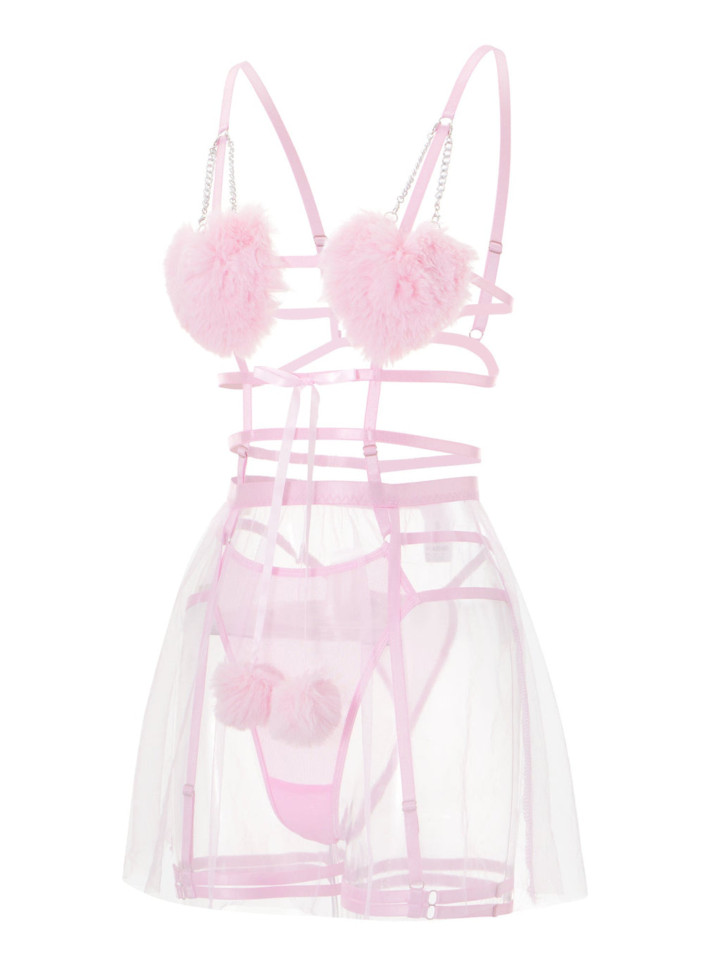 Bellvian™ Pink Plush Set