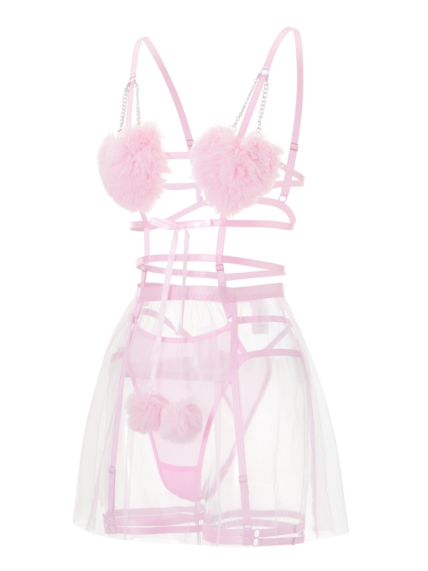 Bellvian™ Pink Plush Set