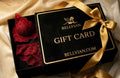 Bellvian luxury gift card presented with premium red lace lingerie perfect gift for wife gift for girlfriend anniversary gift birthday present Valentine's Day gift Christmas gift wedding gift honeymoon surprise romantic luxury gift voucher UK