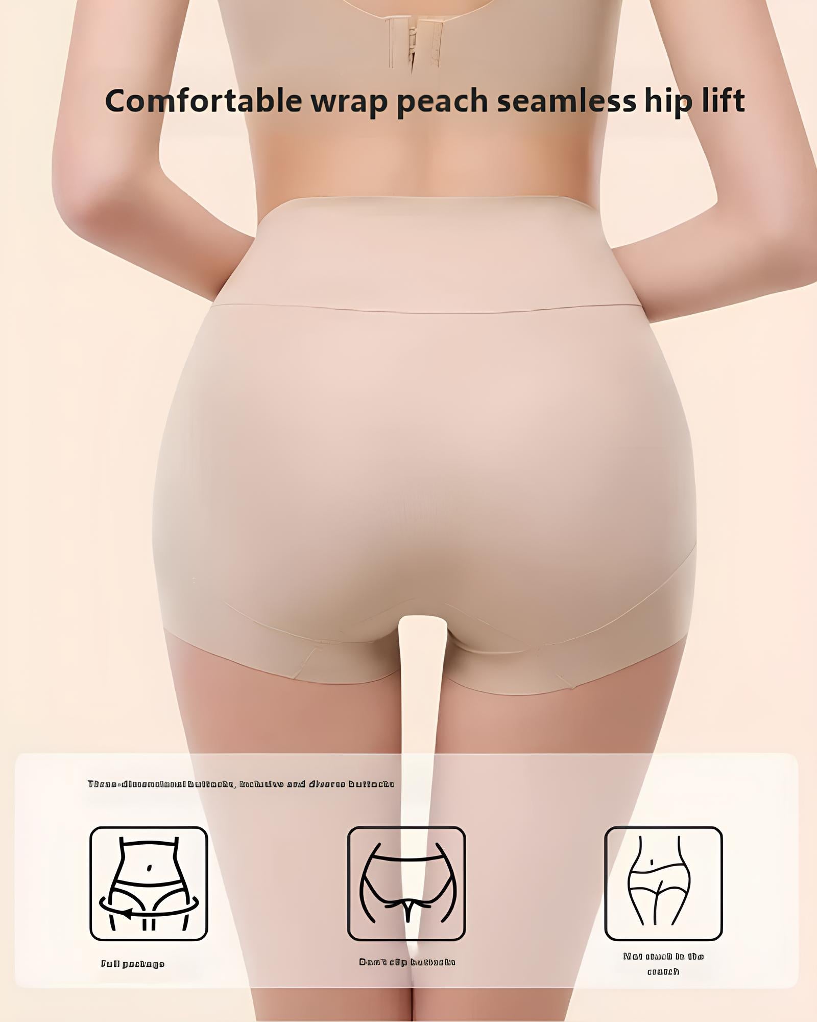 Bellvian nude peach lift shapewear shorts designed for bum enhancement, tummy compression and smooth seamless waist shaping under tight dresses and leggings, perfect for UK shoppers searching for butt lifting shapewear, invisible tummy control shorts, body contouring underwear and confidence boosting slimming shapewear