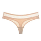 Bellvian nude seamless thong offering a barely there appearance under light coloured clothing while delivering exceptional comfort and flexibility. Ideal for women looking for invisible underwear, wedding lingerie, everyday essentials and premium shapely intimate wear.