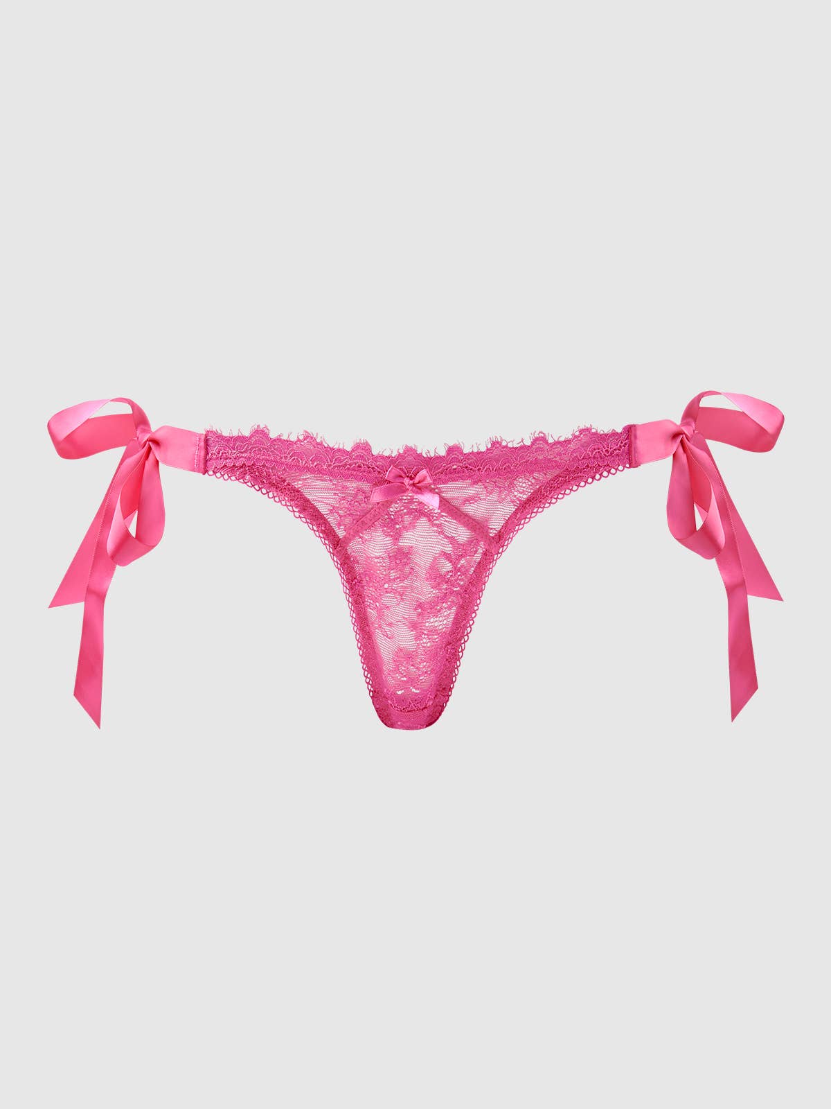 Bellvian pink lace side tie thong with delicate floral lace and feminine satin ribbon bows, luxury lingerie designed for romance, confidence and elegance, perfect gift for girlfriend, wife or bride, ideal for honeymoon lingerie, anniversary celebrations, Valentine's Day surprises, bridal fashion and women searching for premium luxury thong underwear in the UK.
