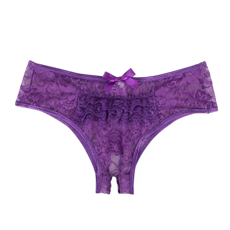 Bellvian purple floral lace briefs featuring delicate lace patterns and a comfortable flattering fit. Designed for women looking for luxury lingerie, romantic underwear and stylish intimate essentials that combine elegance, comfort and modern femininity.