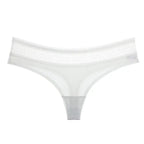Bellvian white seamless thong product display showcasing a clean modern design, lightweight construction and smooth finish created for invisible wear beneath leggings, dresses and fitted clothing. Designed for women who value premium comfort, everyday elegance and luxury lingerie essentials.