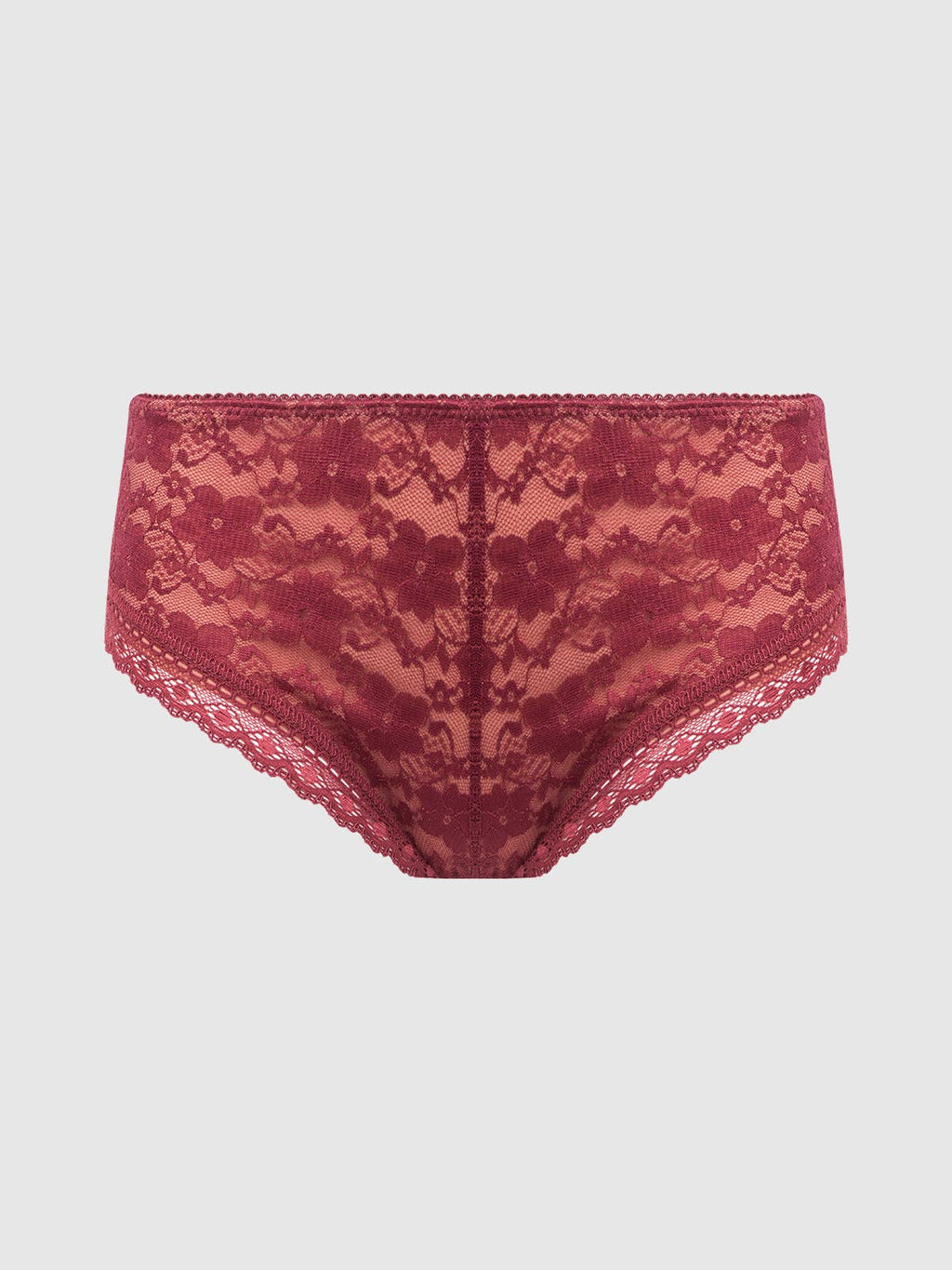 Caitlin Lace Cheeky With Mesh Lining