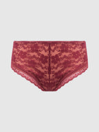 Caitlin Lace Cheeky With Mesh Lining