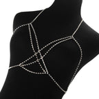 Bellvian™ Criss Cross Body Chain - body chain