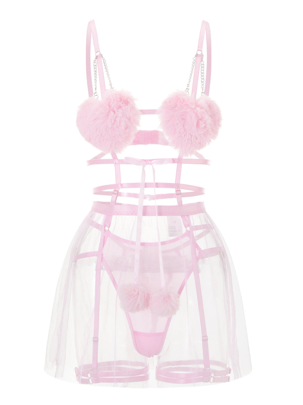 Bellvian™ Pink Plush Set