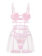 Bellvian™ Pink Plush Set