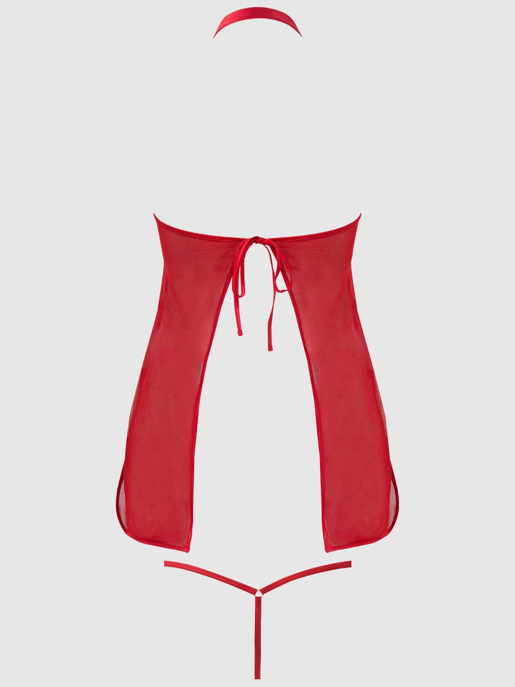 Bellvian™ Dragon Mesh & Applique Chemise & G-String Set