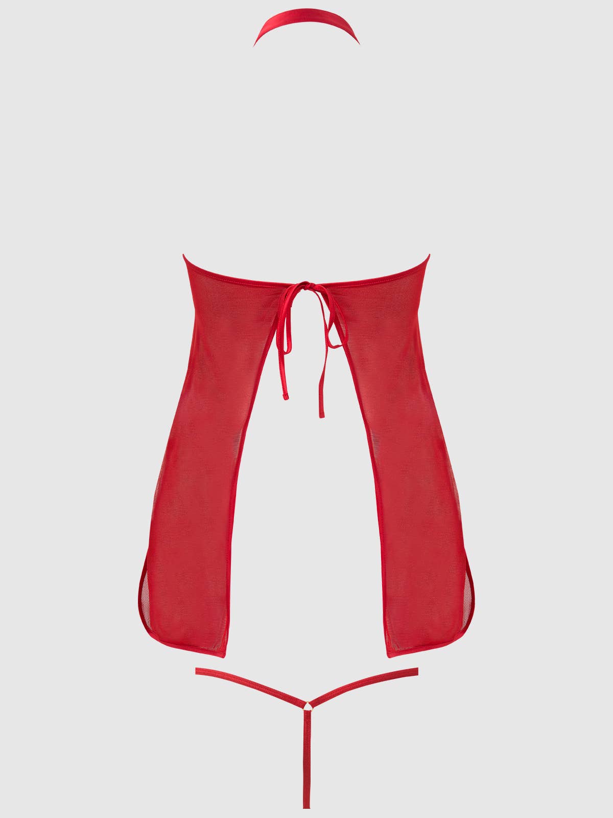 Bellvian™ Dragon Mesh & Applique Chemise & G-String Set