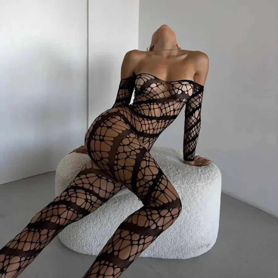 Bellvian™ Lace Full Bodystocking