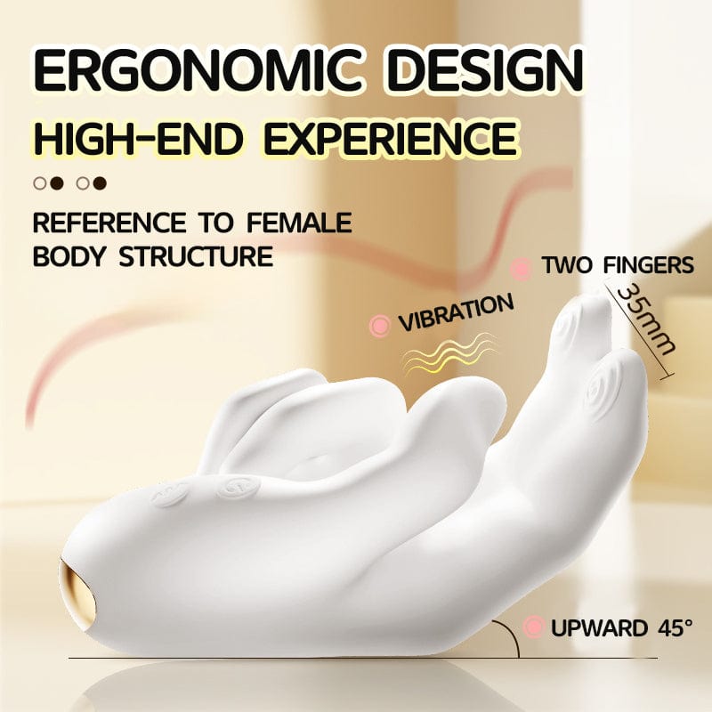 Bellvian™ Realistic Finger Flapping Clitoris G Spot Vibrator
