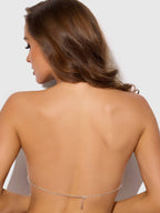 Rhinestone & Pearl Butterfly Bralette