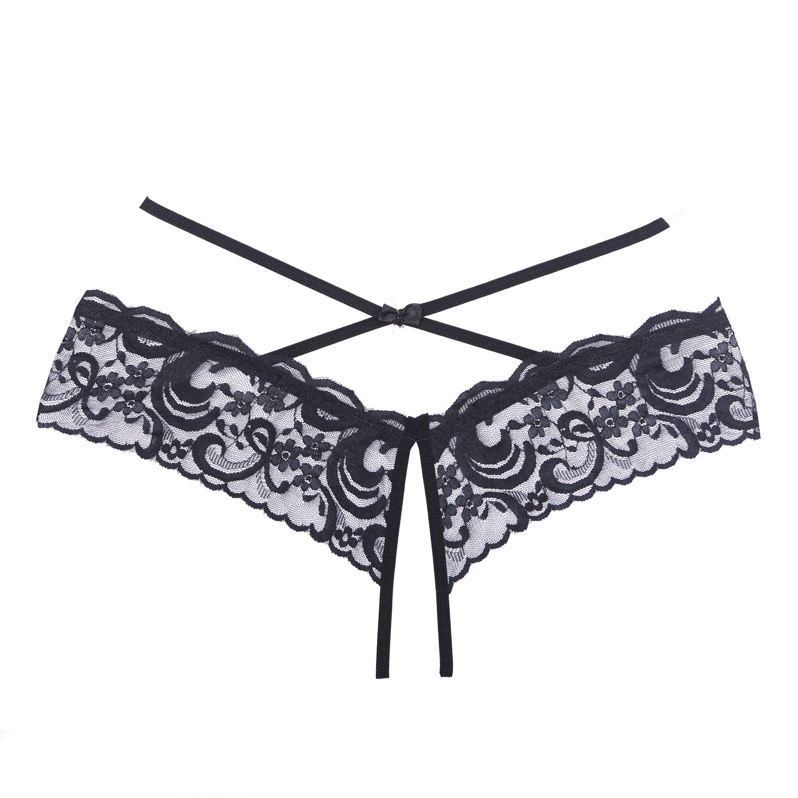 Bellvian™ Open Panty - Band Criss Cross Waist Straps