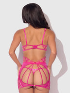 Bellvian™ Nova Pink 3pc Lingerie Set