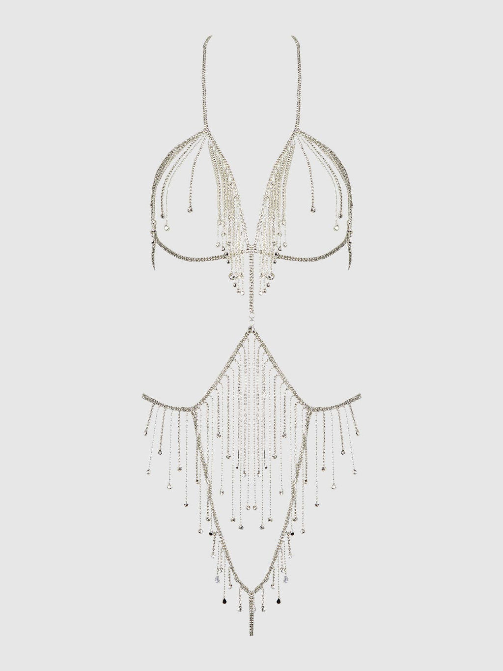 Bellvian™ Rhinestone Dangle Fringe Teddy