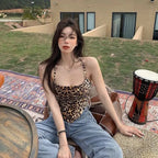 "Wild Desire" Leopard Crop Top