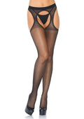LacyNighty™ Elastane Sheer Suspender Hose