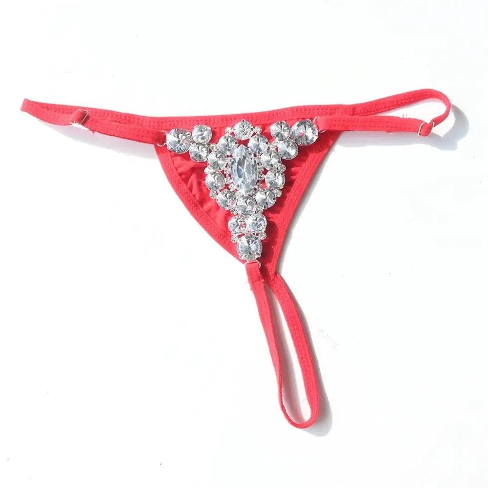 Bellvian™ Rhinestones Thong - Panties