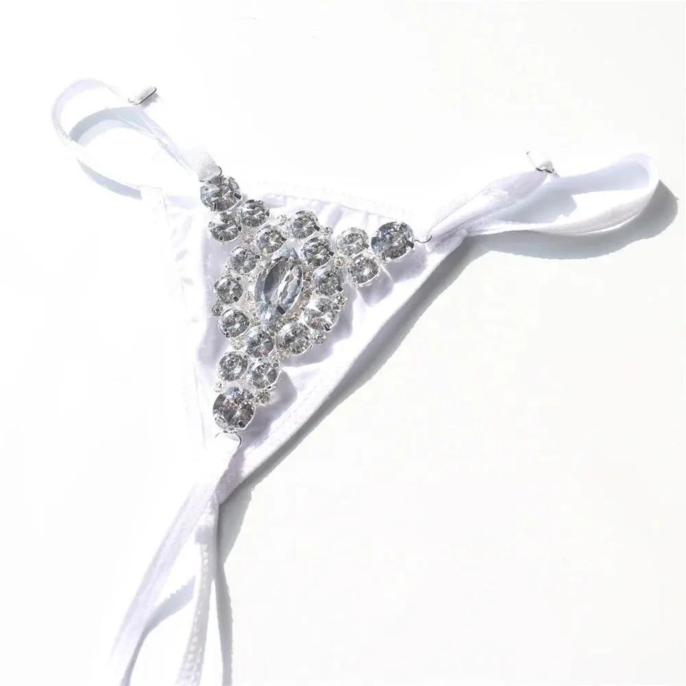 Bellvian™ Rhinestones Thong - Panties