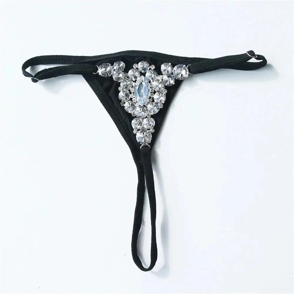 Bellvian™ Rhinestones Thong - Panties