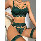 Chérie Lace Set | Chic Sheer French Backless