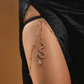 Bellvian™ Snake Thigh Garter Chain - body chain