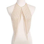 Bellvian™ Little Do You Know Pearl Tank Top - Body Jewelry