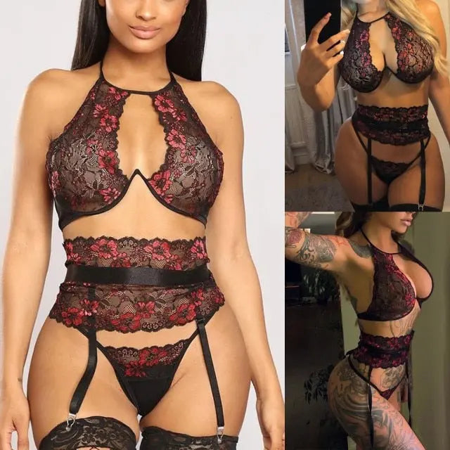 LacyNighty™ Happy Hour Lingerie Sets